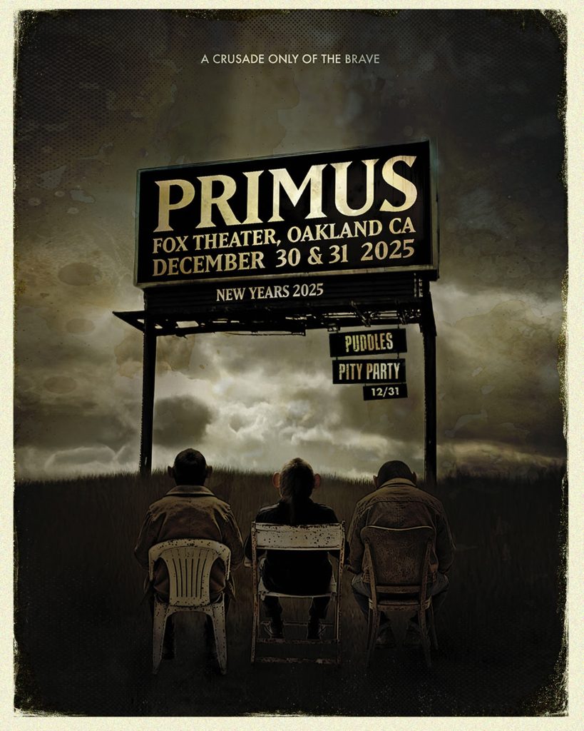Primus To Cap Transformative Year With NYE Doubleheader at Oakland’s Fox