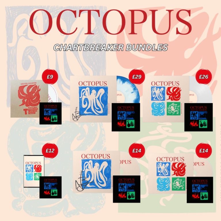 Newton Faulkner’s OCTOPUS Soars to No. 9 in Midweek Charts