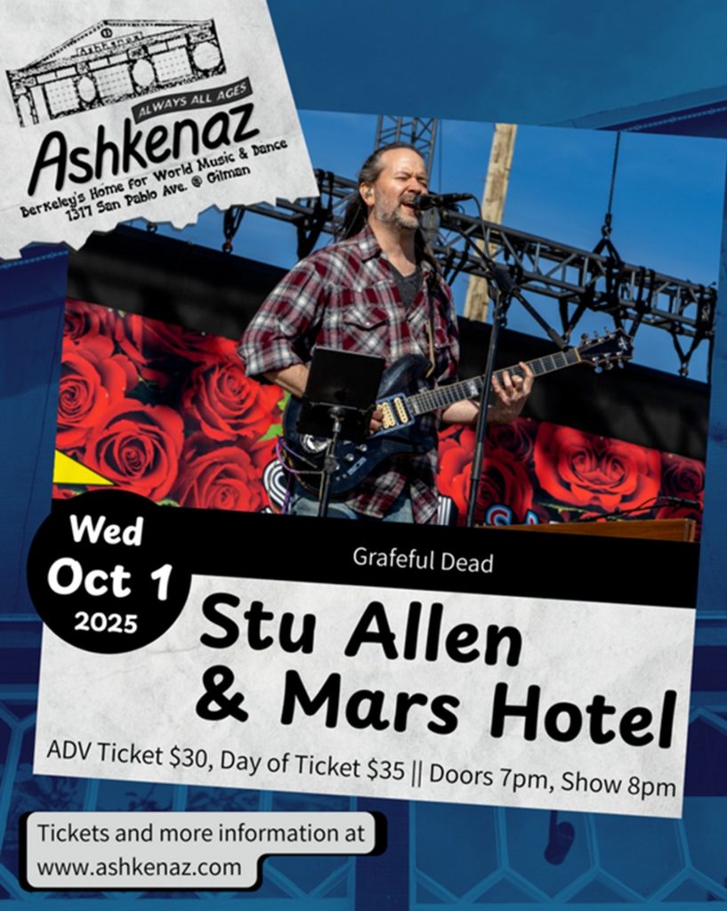 Ashkenaz September–October Lineup Brings Dead Nights, Zydeco, Balkan Beats, and Global Grooves to Berkeley