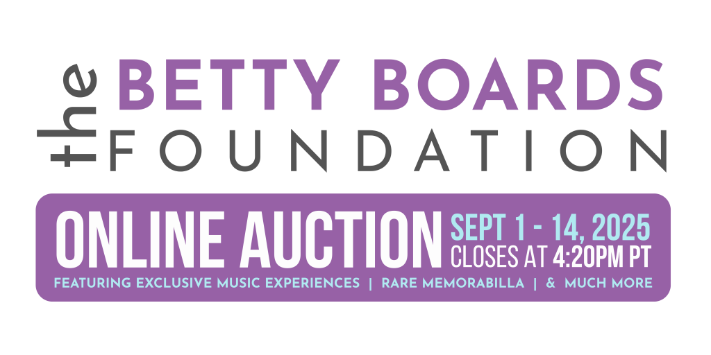 Betty Boards Foundation Charitable Auction Supporting Women in Production