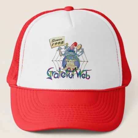 Grateful Web Spy Dye Hat - Red Cap