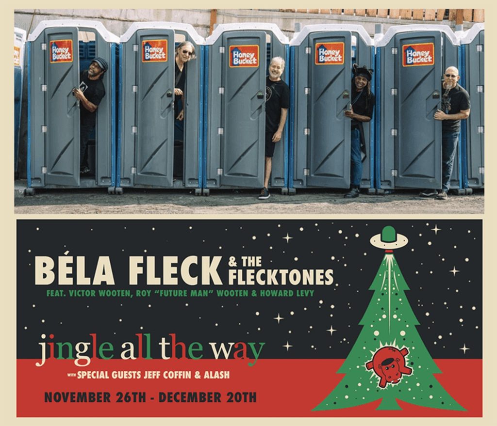 Béla Fleck Hits the Road with BEATrio and Prepares Holiday Magic with The Flecktones