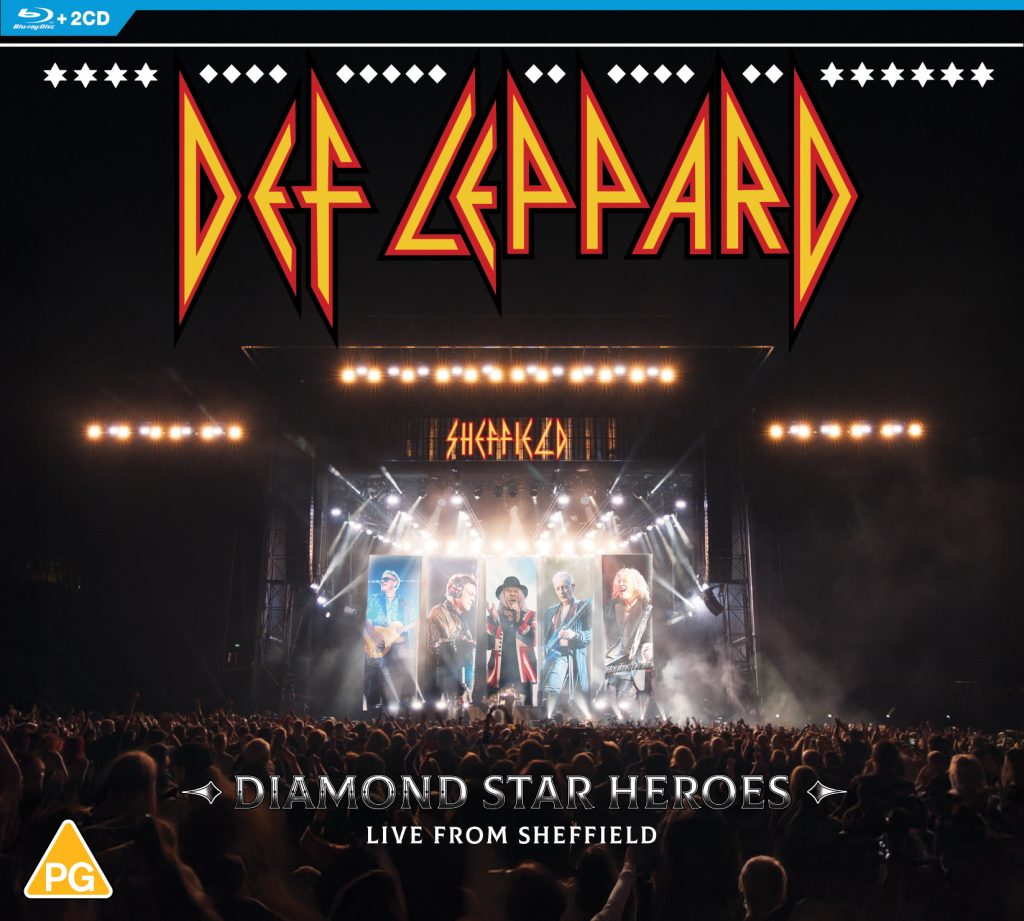 Def Leppard Announce Diamond Star Heroes Live From Sheffield – Out November 21 on Blu-ray, 4K, CD & Vinyl