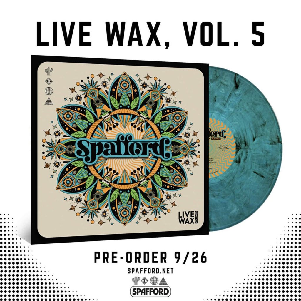 Spafford Release Their 5th Volume of Select Live Music on Vinyl