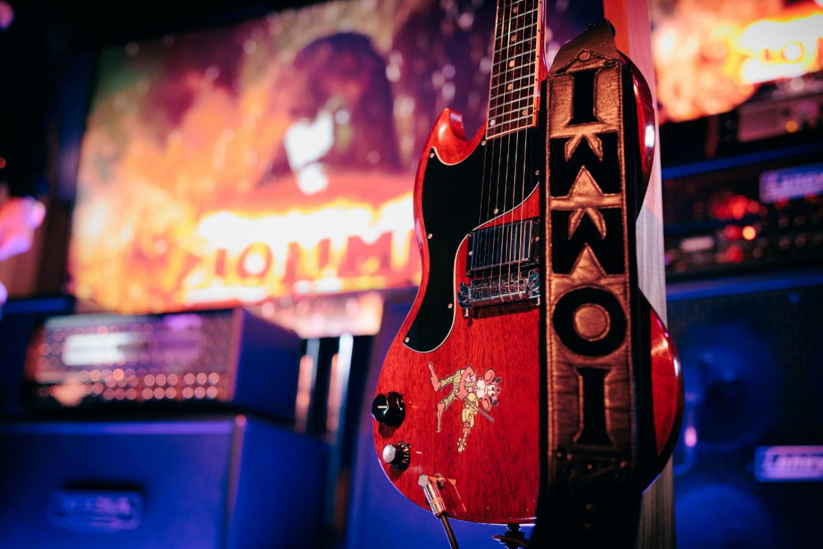 Tony Iommi's world-famous Gibson SG. photo credit: Gibson
