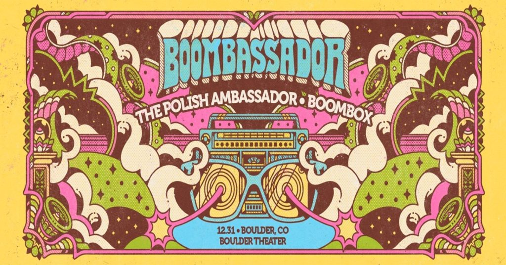 Ring in 2026 with Boombassador at Boulder Theater