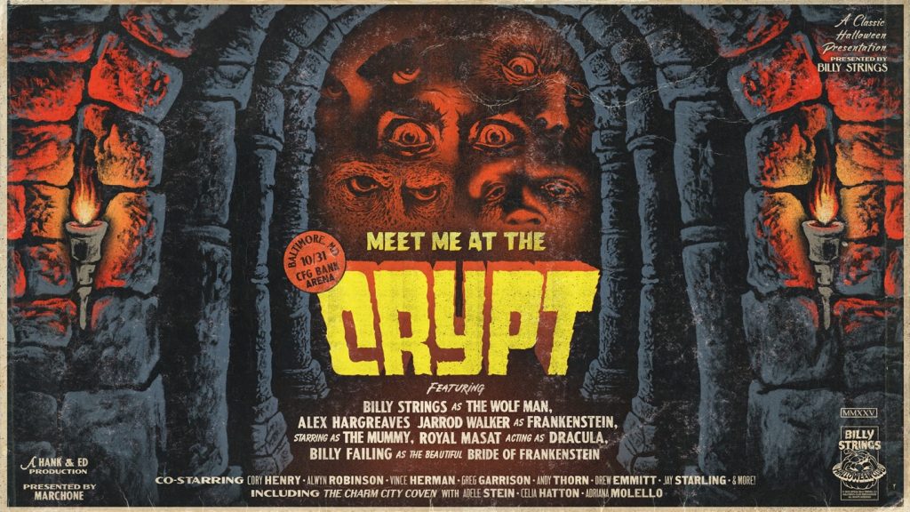 Billy Strings “Meet Me at the Crypt” Halloween Show in Baltimore