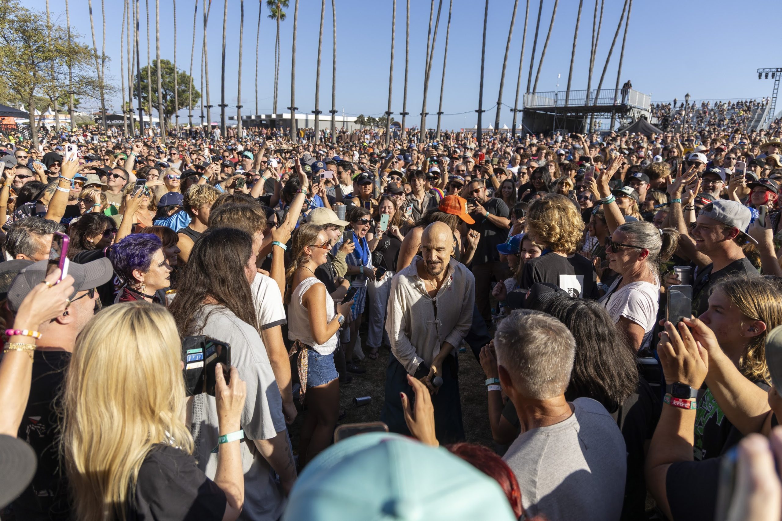 Tim Booth joins the Dana Point crowd