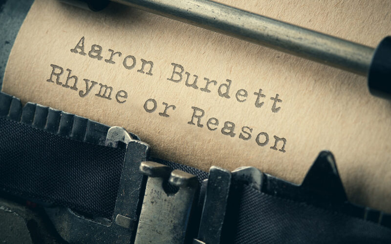 Aaron Burdett Reflects on Life’s Journey with “Rhyme or Reason”
