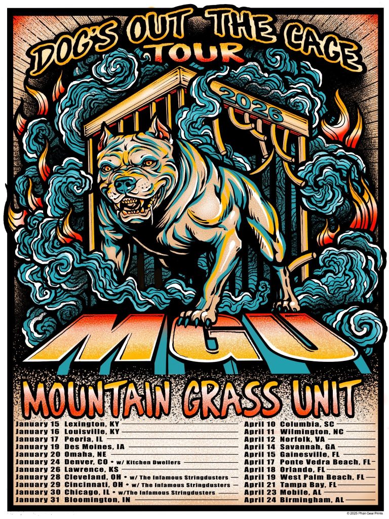 Mountain Grass Unit Announces 2026 “Dog’s Out The Cage Tour”
