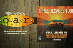 O.A.R. Announces “Three Decades Tour” with Gavin DeGraw & Phantom Planet