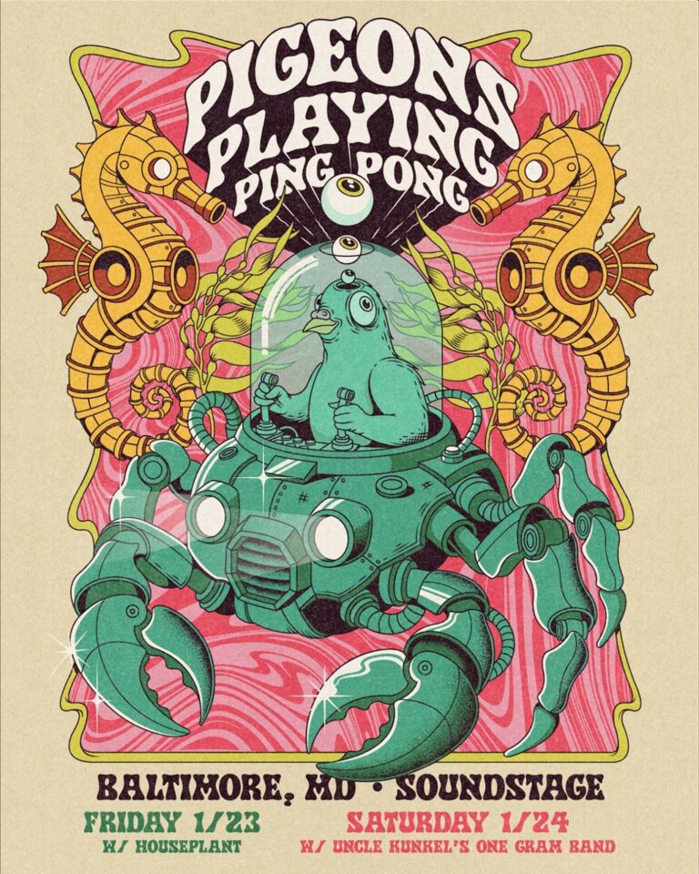 Pigeons Playing Ping Pong Announce Baltimore Soundstage Shows
