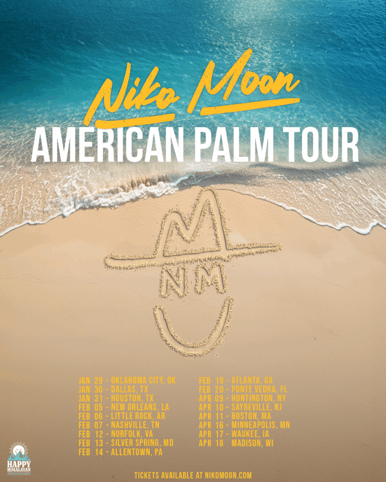 Niko Moon announces AMERICAN PALM 2026 tour