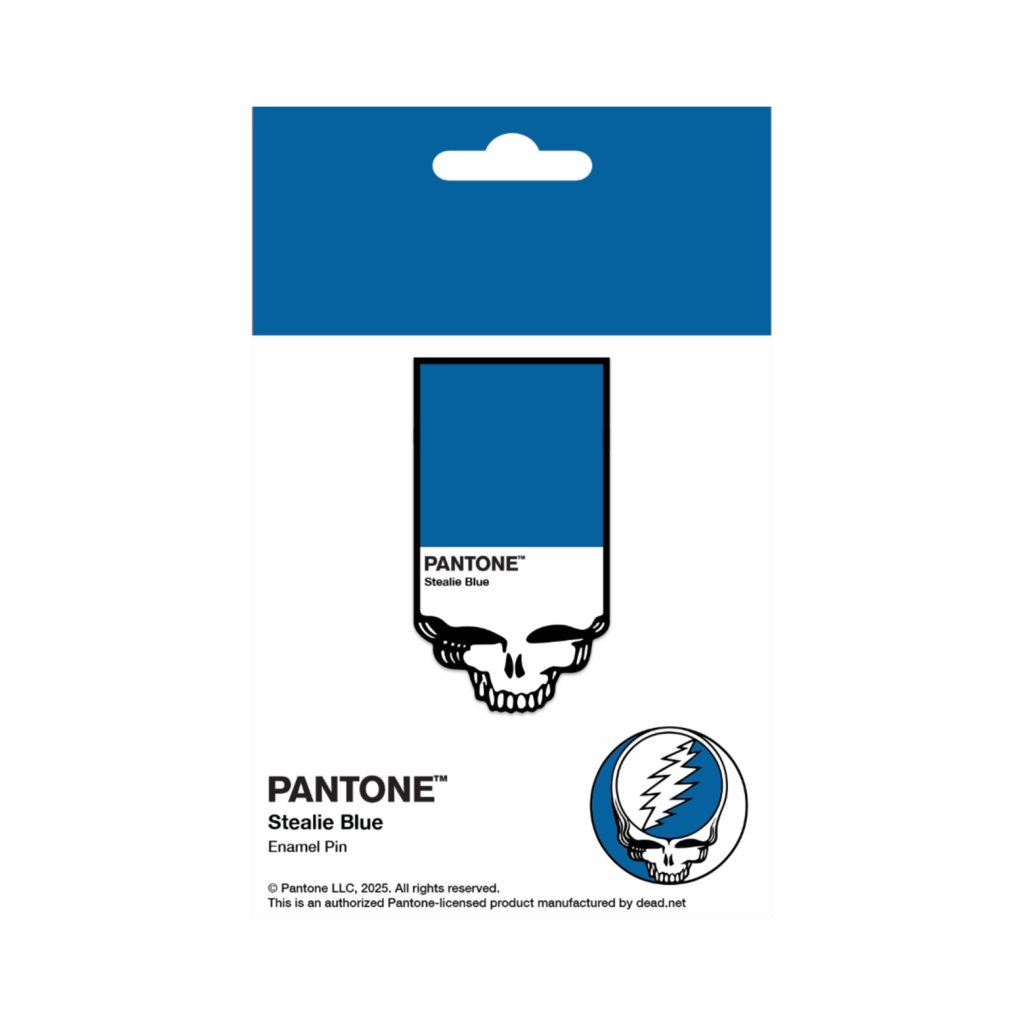 Grateful Dead Partners with Pantone to Create "Grateful Red" & "Stealie Blue"