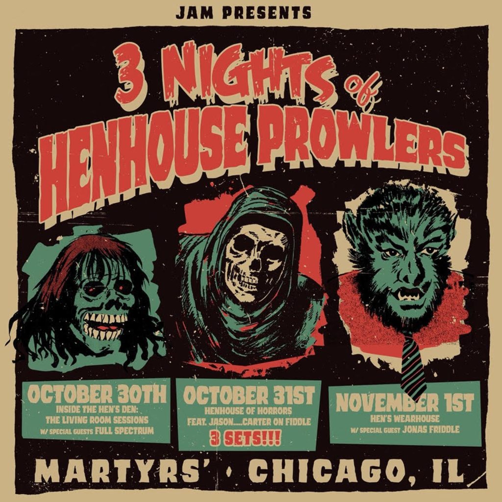 Henhouse Prowlers Announce Three-Night Hometown Halloween Residency at Martyrs’