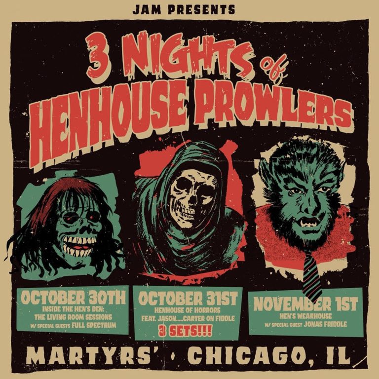 Henhouse Prowlers Announce Three-Night Hometown Halloween Residency at Martyrs’