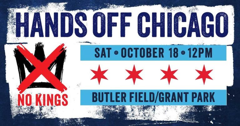Hands Off Chicago: A National Day of Action Comes to Grant Park