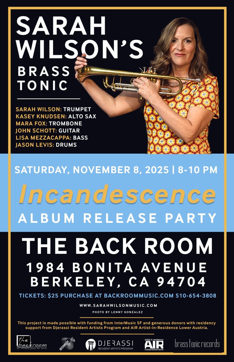 Sarah Wilson Celebrates Incandescence with Album Release Concert in Berkeley