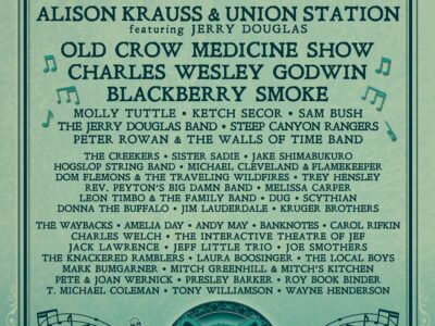 MerleFest 2026 Lineup Announced: Alison Krauss & Union Station, Old Crow Medicine Show, Blackberry Smoke, and More