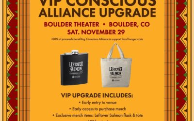 Leftover Salmon Announce VIP Thanksgiving Upgrade Benefiting Conscious Alliance