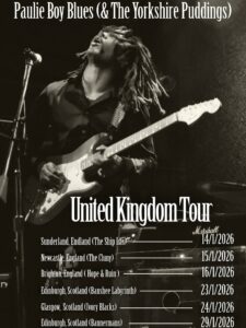 Paulie Boy Blues Announces January 2026 UK Tour
