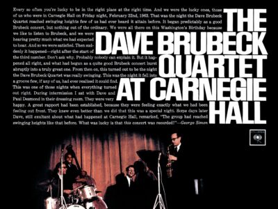 Dave Brubeck at Carnegie Hall: A Night When Jazz Became Pure Voltage