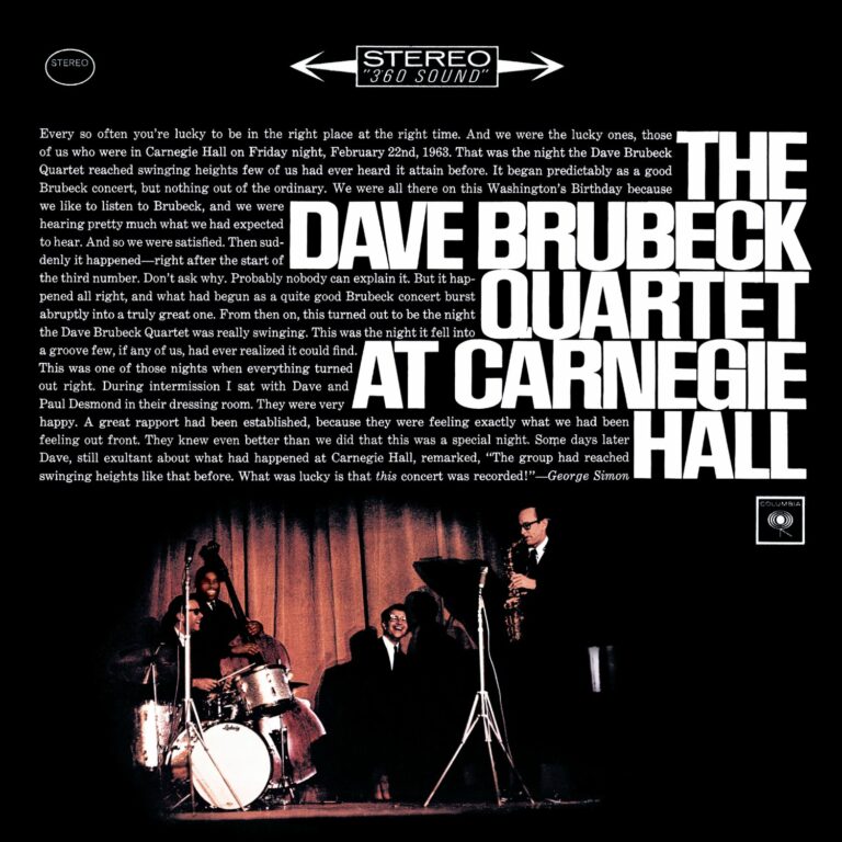 Dave Brubeck at Carnegie Hall: A Night When Jazz Became Pure Voltage