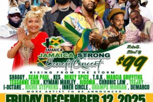 Jamaica Strong Benefit Concert Announced for December 12, 2025 at UBS Arena