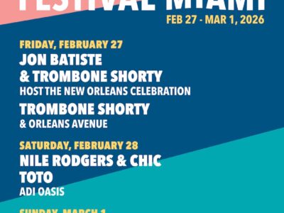 Third Annual Montreux Jazz Festival Miami Reveals Initial Artist Line-Up