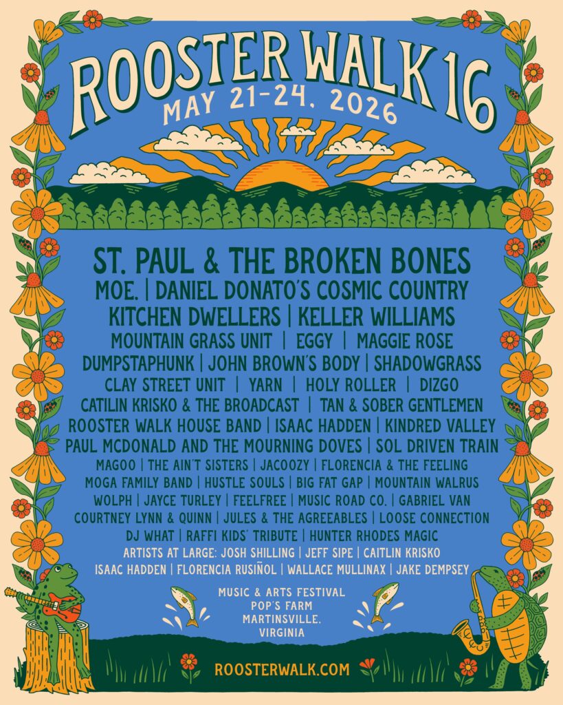 Rooster Walk Music & Arts Festival Announces Final 2026 Lineup