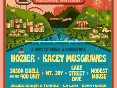 Zootown Music Festival Announces Inaugural 2025 Lineup Featuring Hozier, Kacey Musgraves & Jason Isbell