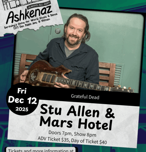 Ashkenaz Announces Full Late-Fall & Holiday Lineup in Berkeley: Bluegrass, Dead Nights, Latin Dance & More