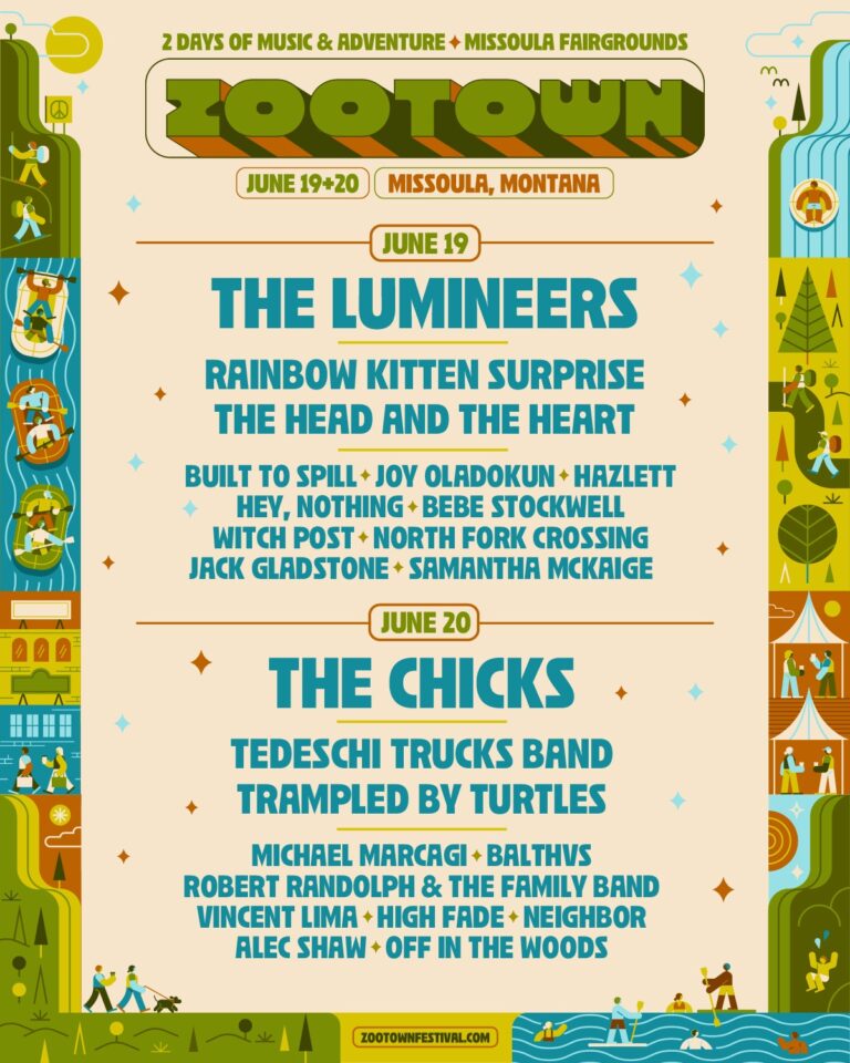 Zootown Music Festival 2026 Lineup Drops: The Lumineers, Tedeschi Trucks Band & More