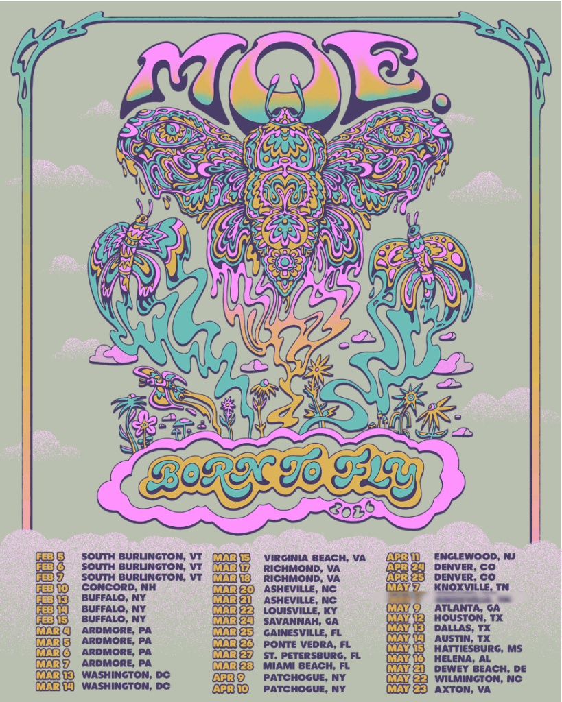 moe. Announces Born To Fly Tour – 2026