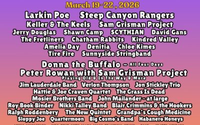 Suwannee Spring Reunion Announces Larkin Poe, Steep Canyon Rangers, Keller & The Keels, Sam Grisman Project, and more!