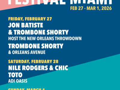 Third Annual Montreux Jazz Festival Miami Reveals Initial Artist Line-Up