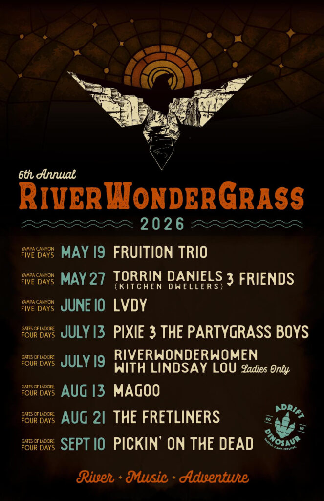 RiverWonderGrass Announces 2026 Rafting & Music Trip Dates