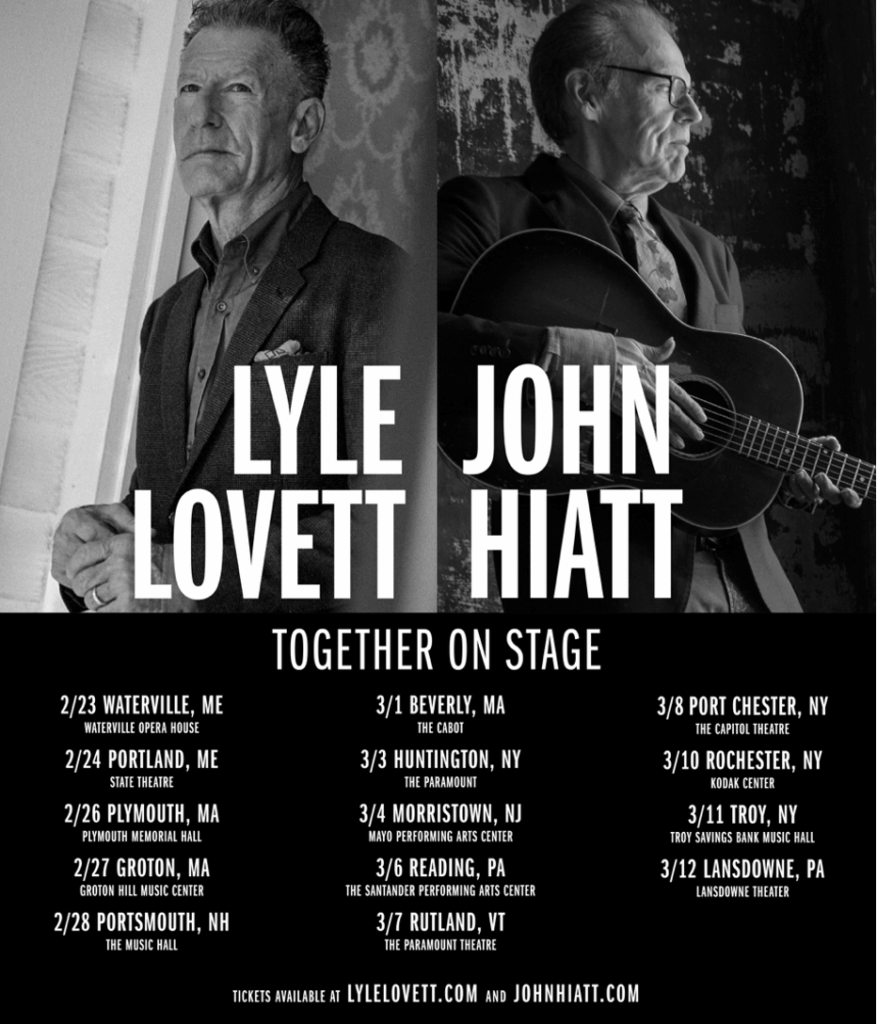 Lyle Lovett & John Hiatt Announce 2026 Co-Headline Tour