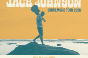 JACK JOHNSON ANNOUNCES SURFILMUSIC NORTH AMERICAN 2026 TOUR