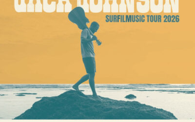 JACK JOHNSON ANNOUNCES SURFILMUSIC NORTH AMERICAN 2026 TOUR