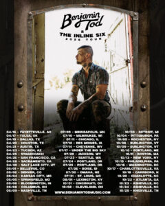 Benjamin Tod Announces New Band And Coast-To-Coast 2026 Tour