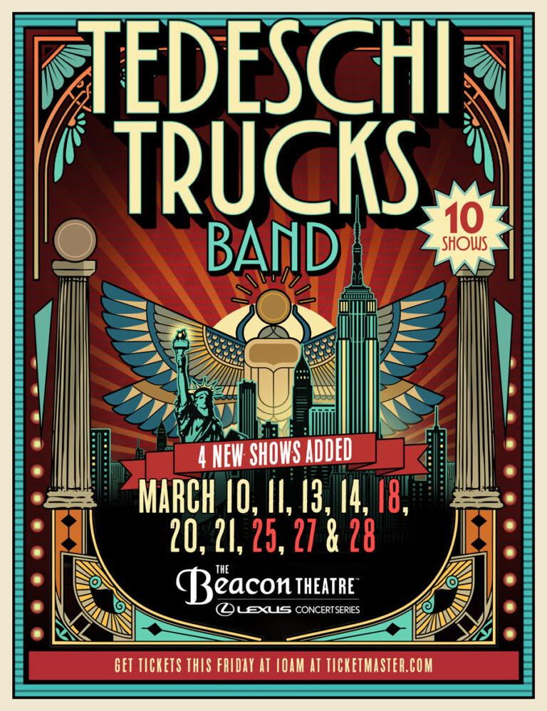 Tedeschi Trucks Band Adds Four Shows, Extending Beacon Theatre Run to 10 Dates