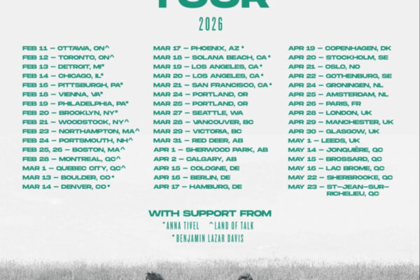 The Barr Brothers Extend 2026 Headline Tour Dates On Heels of Fall Arena Tour with Mumford & Sons