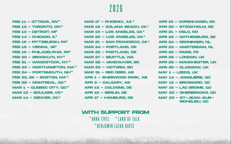 The Barr Brothers Extend 2026 Headline Tour Dates On Heels of Fall Arena Tour with Mumford & Sons