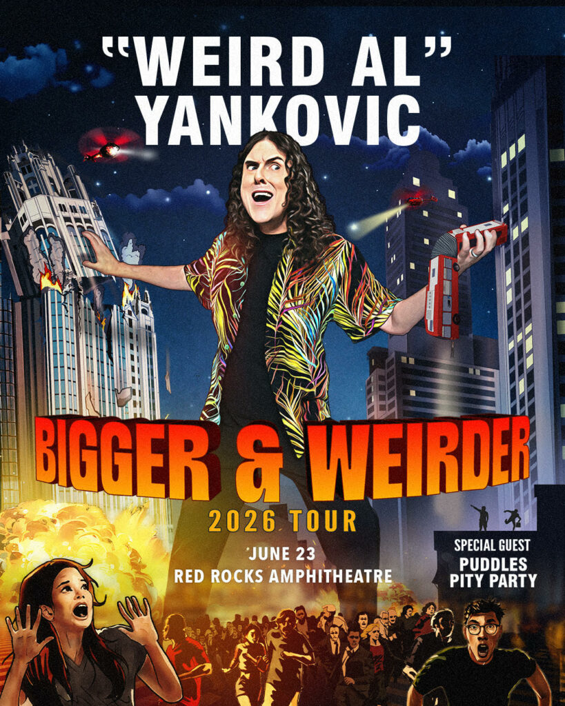“Weird Al” Yankovic Announces 2026 Bigger & Weirder Tour