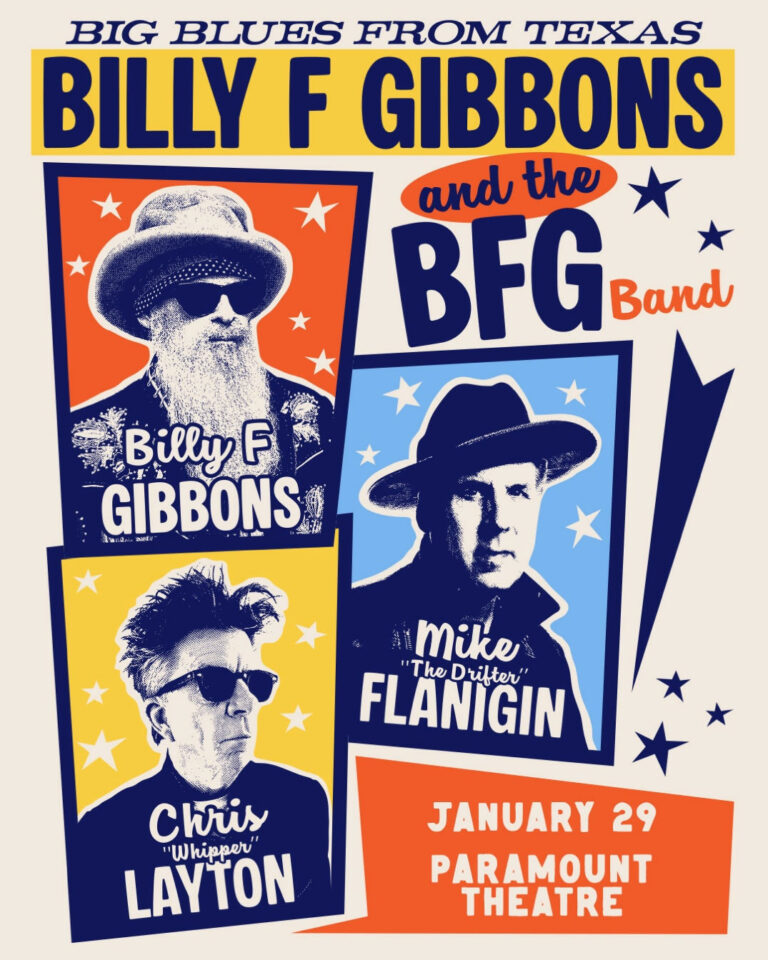 BILLY F GIBBONS SETS JANUARY & FEBRUARY DATES WITH CHRIS LAYTON AND MIKE FLANIGIN