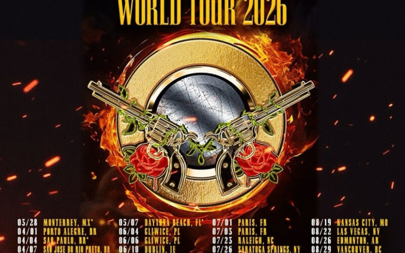 Guns N’ Roses Announce Massive 2026 World Tour