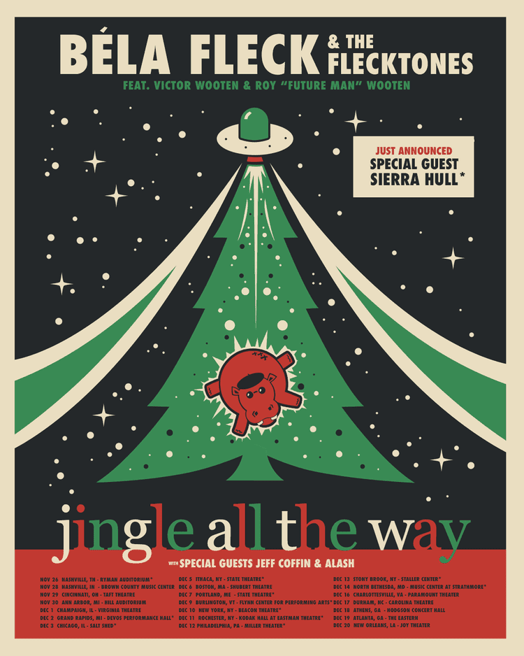 Sierra Hull Joins The Flecktones for Jingle All the Way Tour Run