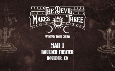 The Devil Makes Three with Lightnin’ Luke at Boulder Theater on March 1, 2026