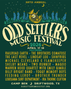 Old Settler’s Music Festival 2026 Lineup Announced for April 17–19
